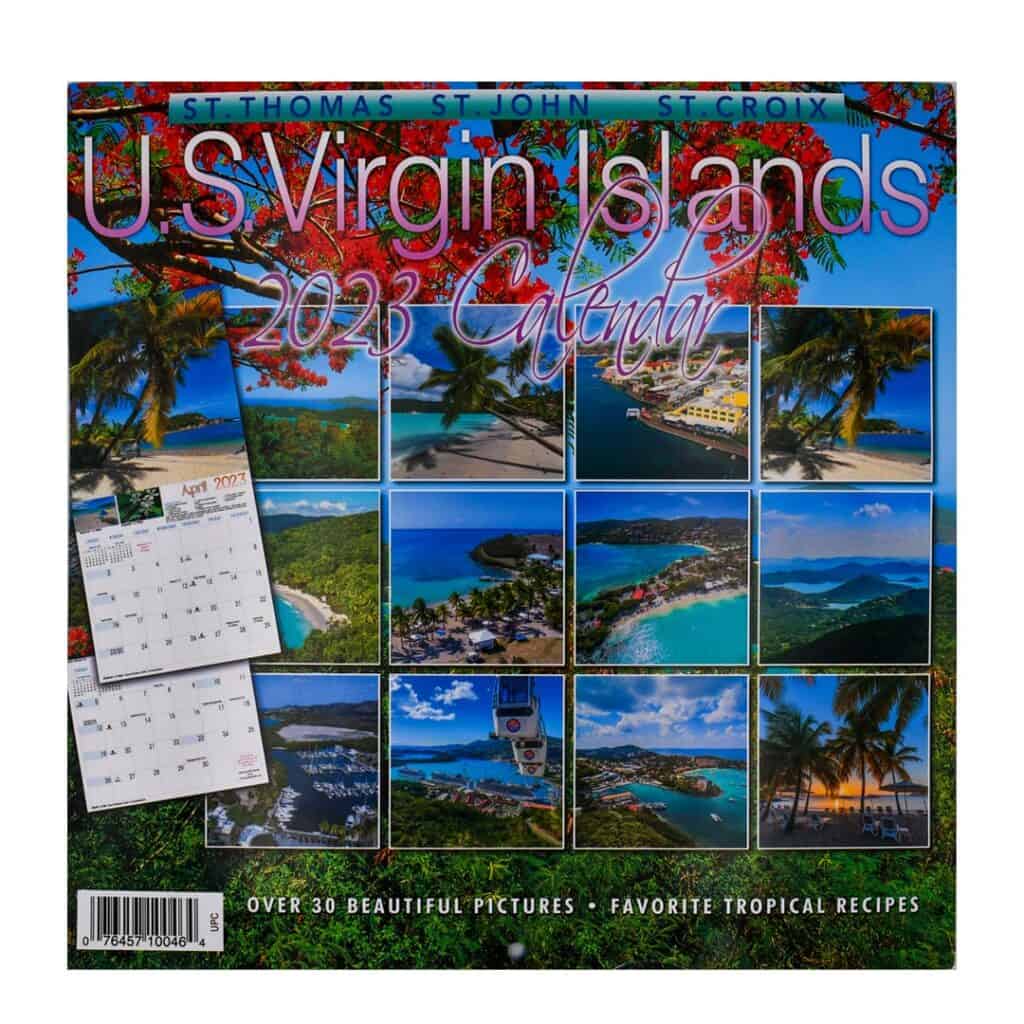 2023 Virgin Islands Calendar (USVI)