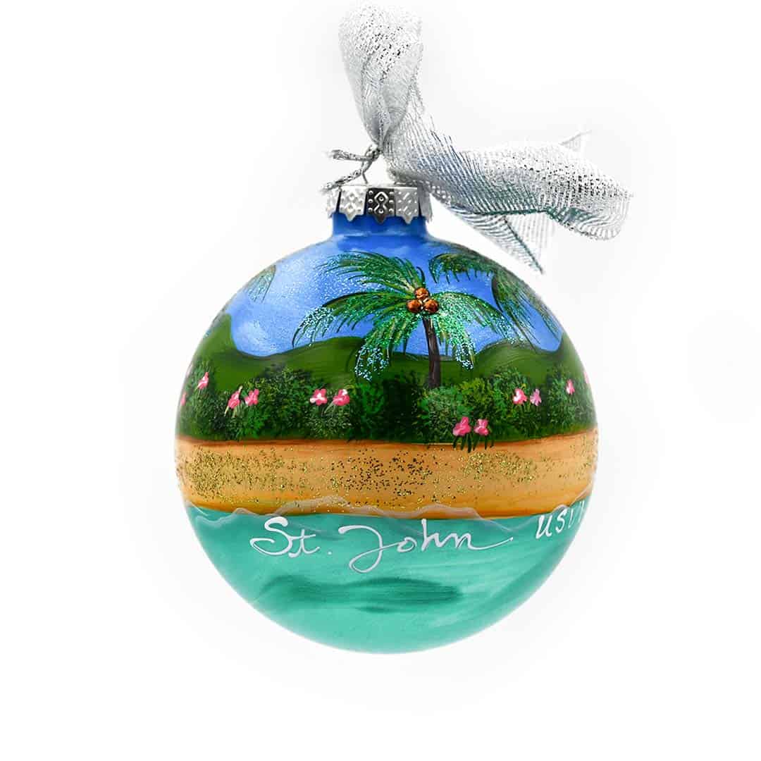 St. John Island Christmas Ornament