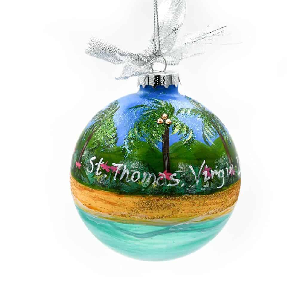 St. Thomas Island Christmas Ornament